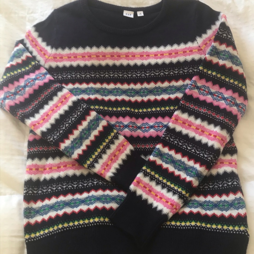 GAP colorful sweater M
